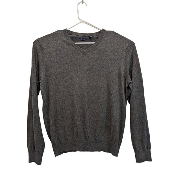 IZOD Mens Knit Pullover Sweater Grey Mens Size XL - Picture 1 of 6